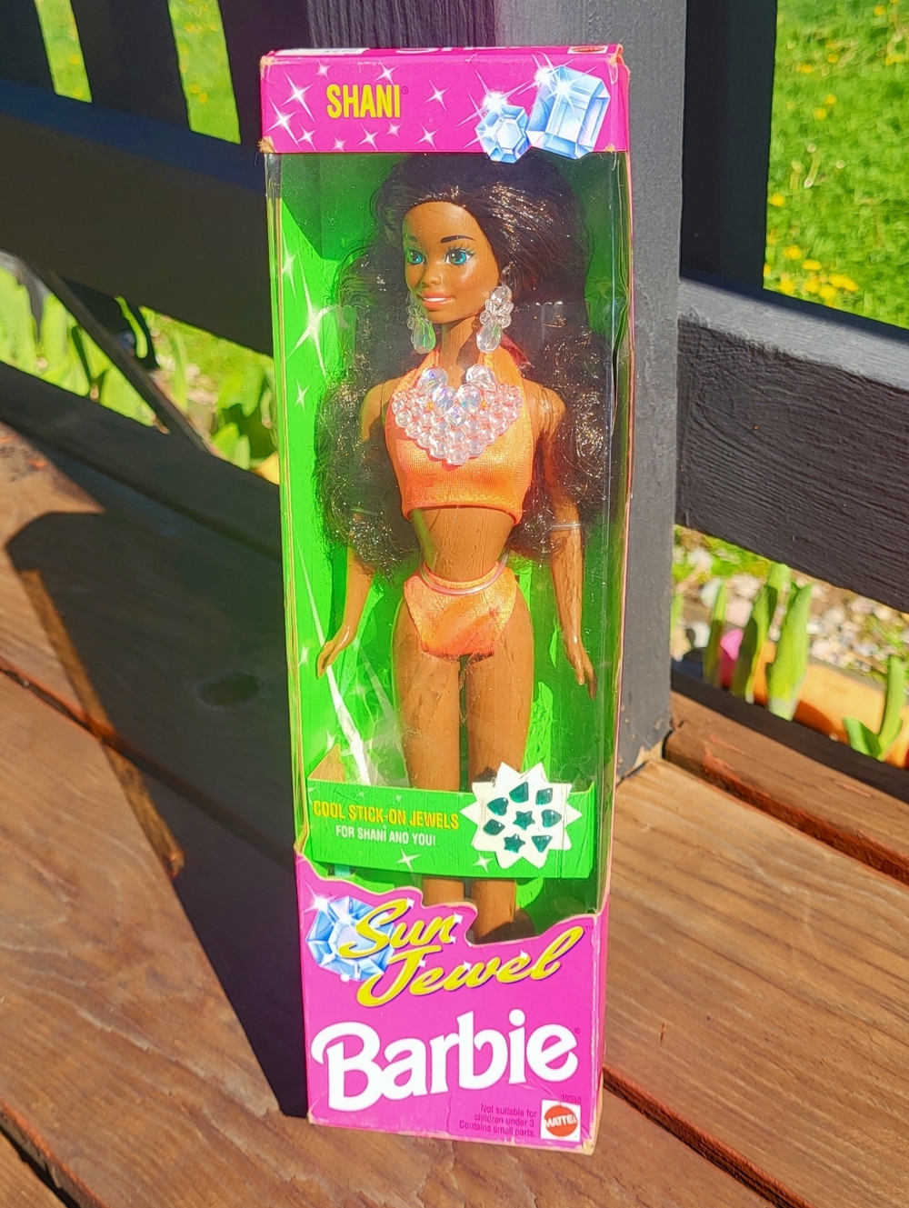 VTG Barbie's Friend, Sun Jewel Shani Doll, African American, 10958, Mattel, 1993